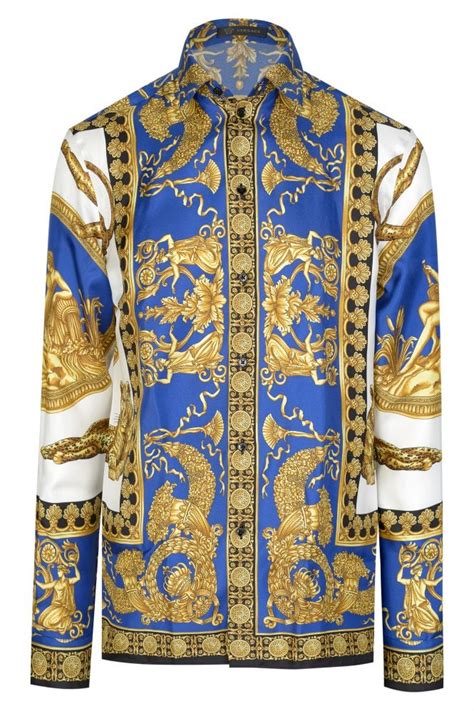 versace baroque sweatshirt|Versace baroque print shirt.